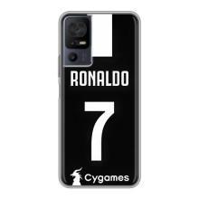 Чехол Криштиану Роналду для TCL 40 SE (AlphaPrint) (RONALDO 7)
