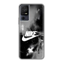 Чехол для TCL 40 SE - с принтом Найк (AlphaPrint) (Лого Найк)