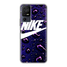 Чехол для TCL 40 SE - с принтом Найк (AlphaPrint) (Найк принт)