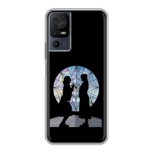 Чехлы Венсдей на TCL 40 SE Уэнсдей (AlphaPrint) (комната Уэнздей)