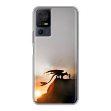 Чехол дракон Беззубик для TCL 40 SE – Мультиик Беззубик