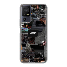 Чехол Формула1 на TCL 40 SE – Коллаж Ф1
