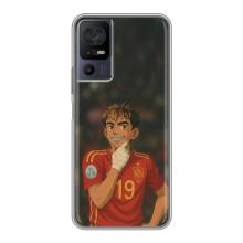 Чехол с футболистом Ламин Ямаль TCL 40 SE – Ямаль аниме