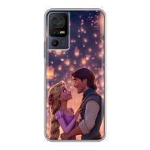 Чехол Рапунцель для TCL 40 SE – Принцесса и принц