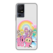 Чохол з Лабубу на TCL 40 SE (Фон Лабубу)