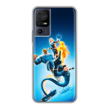 Чехол с принтом Фантастическая четверка для TCL 40 SE – Фантастическая четверка