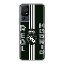 ФК Реал Мадрид чехлы для TCL 40 SE (AlphaPrint) (черно белый Реал)