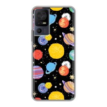 Космические Чехлы для 40 СЕ (VPrint) (Рисованные планеты)