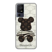Крутые Чехлы Луи Виттон для TCL 40 SE (AlphaPrint) (Медведь LV)