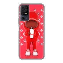 Крутые Чехлы Луи Виттон для TCL 40 SE (AlphaPrint) (Модный стиль)