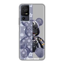 Крутые Чехлы Луи Виттон для TCL 40 SE (AlphaPrint) (Робот Мишка)