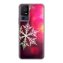 Новогодние Чехлы для 40 СЕ (VPrint) (Снежинка)
