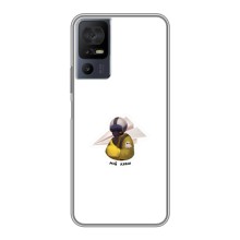 Защитные чехлы (Призрак Киева) для TCL 40 SE (AlphaPrint) (Мой Краш)