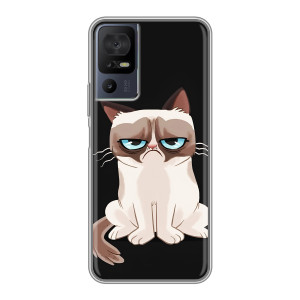 Чохол на тематику: Коти для TCL 50 5G – Погляд кота