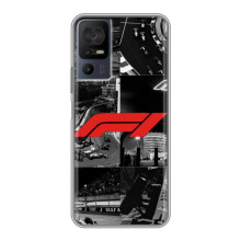 Чехол фильм Формула 1 для TCL 50 5G – Коллаж Формула 1