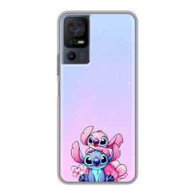 Чехол с рисунком Стич для TCL 50 5G