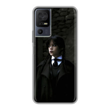 Чехол с дизайном Венздей 2 на TCL 50 5G – Уэнсдей в костюме