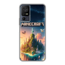 Чохол з картинками Майнкрафт для TCL 50 5Г