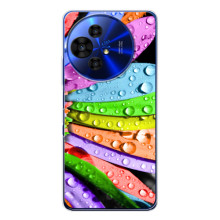 Чехлы (ART) Цветы на TCL 50 NxtPaper (VPrint) (Семиквітка)