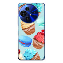 Чехлы с Фруктами для TCL 50 NxtPaper (VPrint) (Кексики)