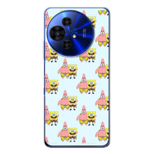 Чехлы с Патриком на TCL 50 NxtPaper (Боб и Патрик)