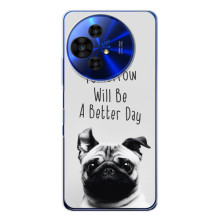 Чехлы с собаками для TCL 50 NxtPaper (VPrint) (Смешной Мопс)