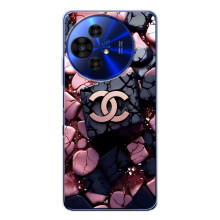 Чехол (Dior, Prada, YSL, Chanel) для TCL 50 NxtPaper (Шанель)