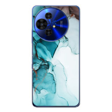 Чохол для ТЕСІ 50 НХТПепер - з принтом (Дизайнерські) (AlphaPrint) (Бірюзовий мрамор)