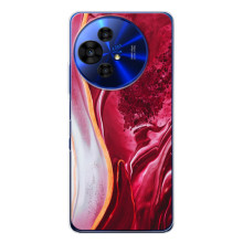 Чохол для ТЕСІ 50 НХТПепер - з принтом (Дизайнерські) (AlphaPrint) (Мрамор червоний)