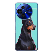 Чохол ДОБЕРМАН  для TCL 50 NxtPaper (Король доберман)