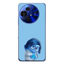 Чехол Головоломка для TCL 50 NxtPaper - (AlphaPrint) (Печаль)