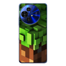 Чехол Майнкрафт на TCL 50 NxtPaper (AlphaPrint) Minecraft