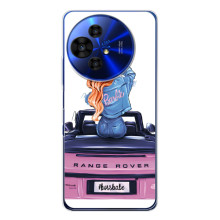 Чехол с печатью для TCL 50 NxtPaper - (Мода) (AlphaPrint) (На машине)