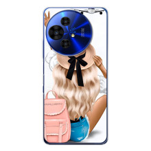 Чехол с печатью для TCL 50 NxtPaper - (Мода) (AlphaPrint) (Путешествие)