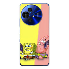 Чехол с картинкой Патрик на TCL 50 NxtPaper (Звонок)