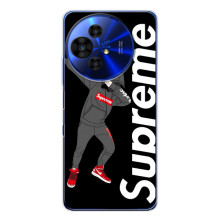 Чехол для TCL 50 NxtPaper с картинкой Supreme (AlphaPrint) – Деб Суприм