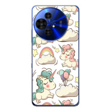 Чехол для <td>ТСЛ 50 НХТПапер </td> - (Единорожки - Новинки) (AlphaPrint) (Единорожки)