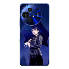 Силиконовый чехол с картинкой для TCL 50 NxtPaper (Венсдей)