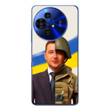 Чехол для TCL 50 NxtPaper (AlphaPrint - с принтом Зеленского) – Зеленский солдат