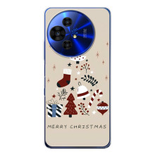 Чохол Санта Клаус для TCL 50 NxtPaper – Merry Christmas