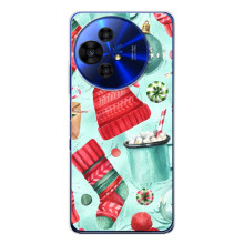 Чохол Санта Клаус для TCL 50 NxtPaper – Одяг