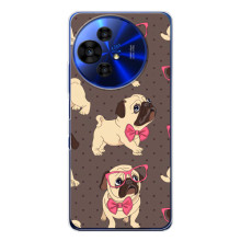 Чохол (ТПУ) Милі песики для TCL 50 NxtPaper (Песик Мопсікі)