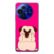 Чохол (ТПУ) Милі песики для TCL 50 NxtPaper (Веселий Мопсік)