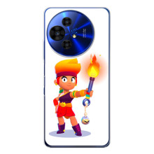 Чохол (ТПУ) з Героями Бравл Старс на TCL 50 NxtPaper (Пенні)