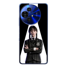 Чехлы Венсдей на TCL 50 NxtPaper Уэнсдей (AlphaPrint) (W-Wednesday)