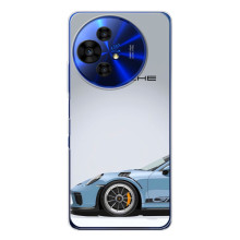 Чохол з авто Порше для TCL 50 NxtPaper – Блакитний Порше