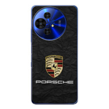 Чохол з авто Порше для TCL 50 NxtPaper – Лого Порше