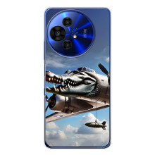 Чохол з мемом Тралалело тралала на TCL 50 NxtPaper – Бомбардіро крокоділо