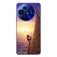 Чохол з мультфільмом Ваяна TCL 50 NxtPaper – Ваяна в морі