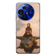 Чохол як приборкати дракона на TCL 50 NxtPaper (Фільм дракон)